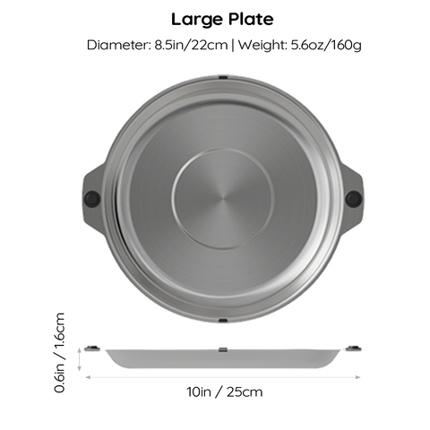 Magware Magnetic Bowls & Plates 4-Piece Set - FULL WINDSOR