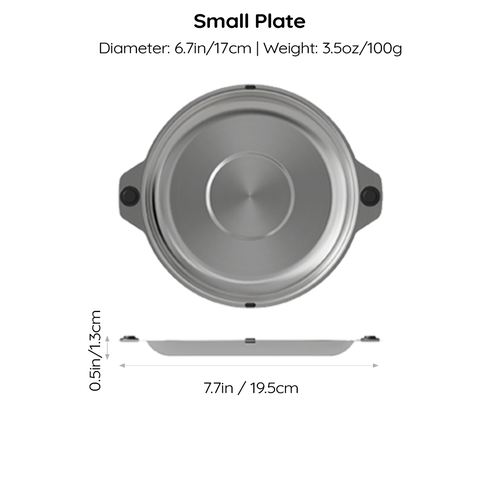 Magware Magnetic Bowls & Plates 4-Piece Set - FULL WINDSOR