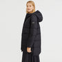 jacka återvunnen polyester marangu coat ecoalf black