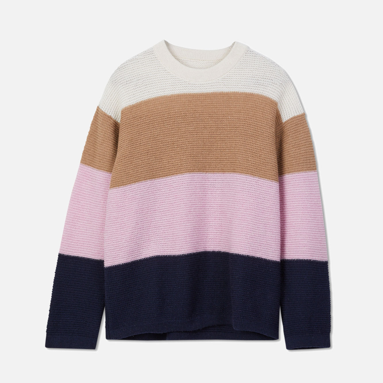 May Wool Bold Stripe Pink - KINGS OF INDIGO