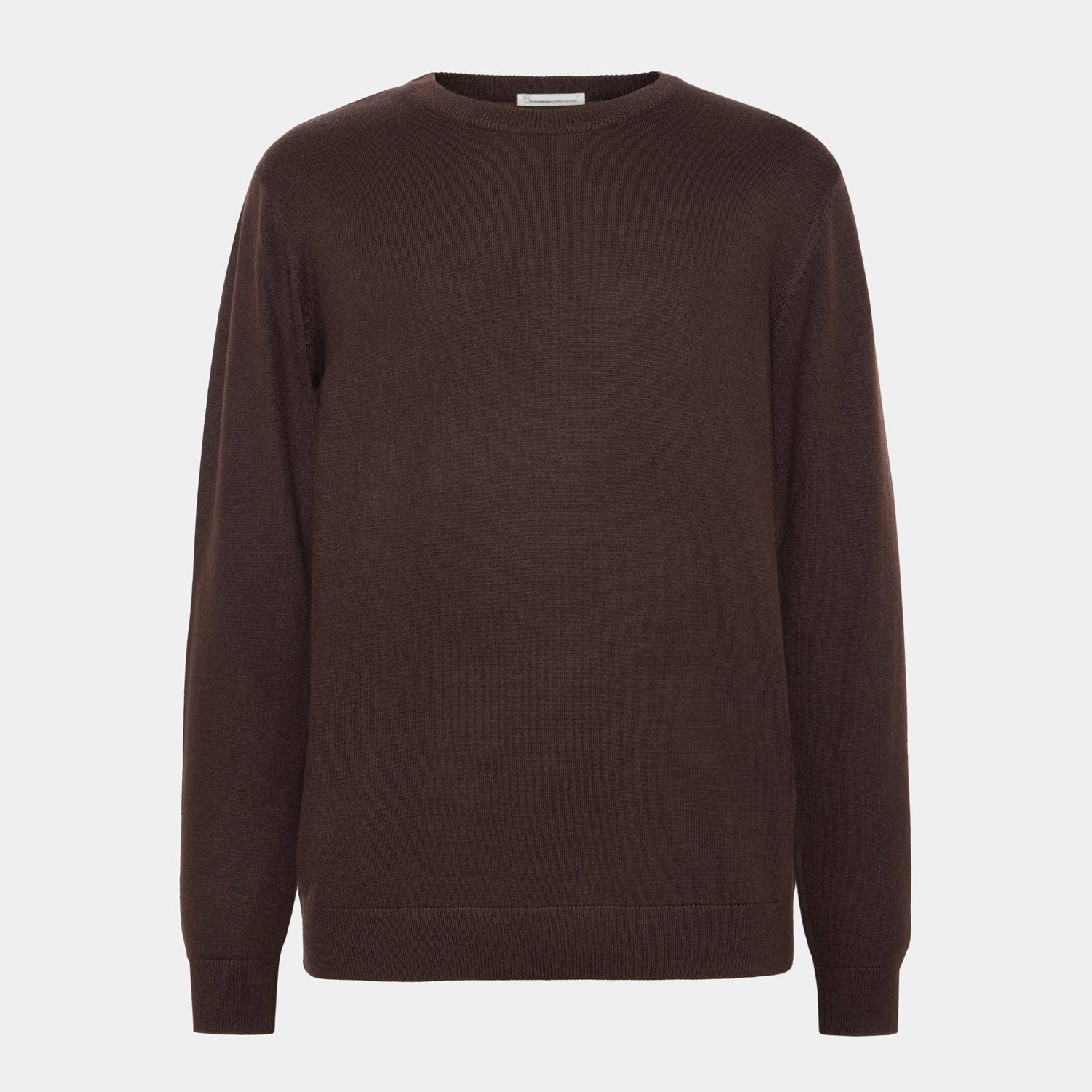 Merino Wool Crew Neck Chocolate Torte