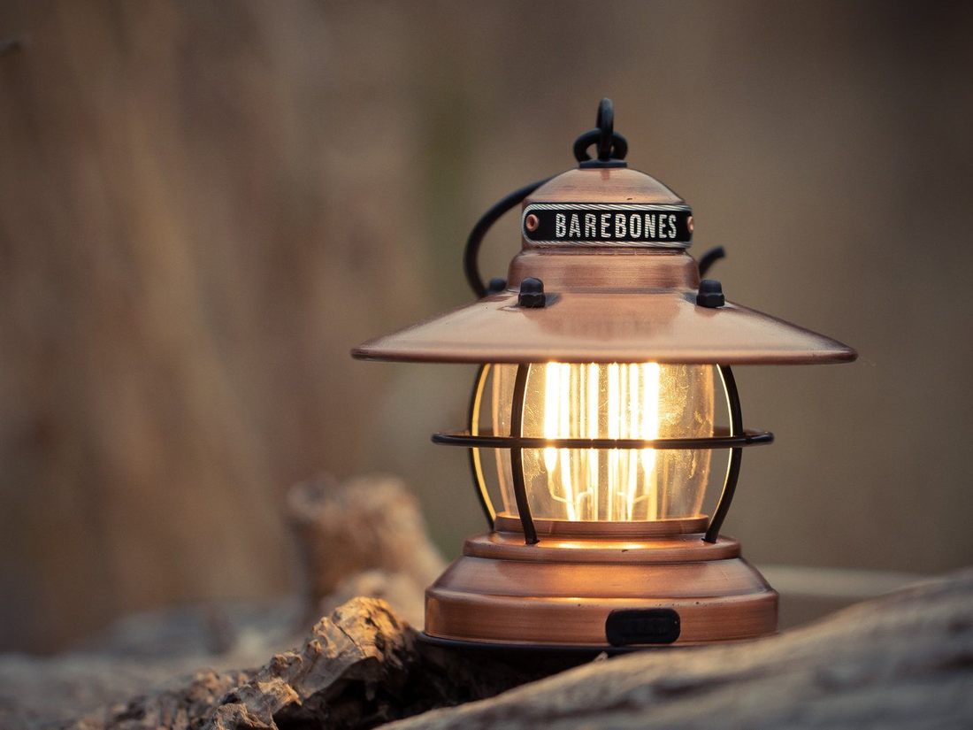 Edison Mini Lantern Copper
