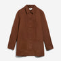 Mirjaam Overshirt Jacket Cacao - ARMEDANGELS