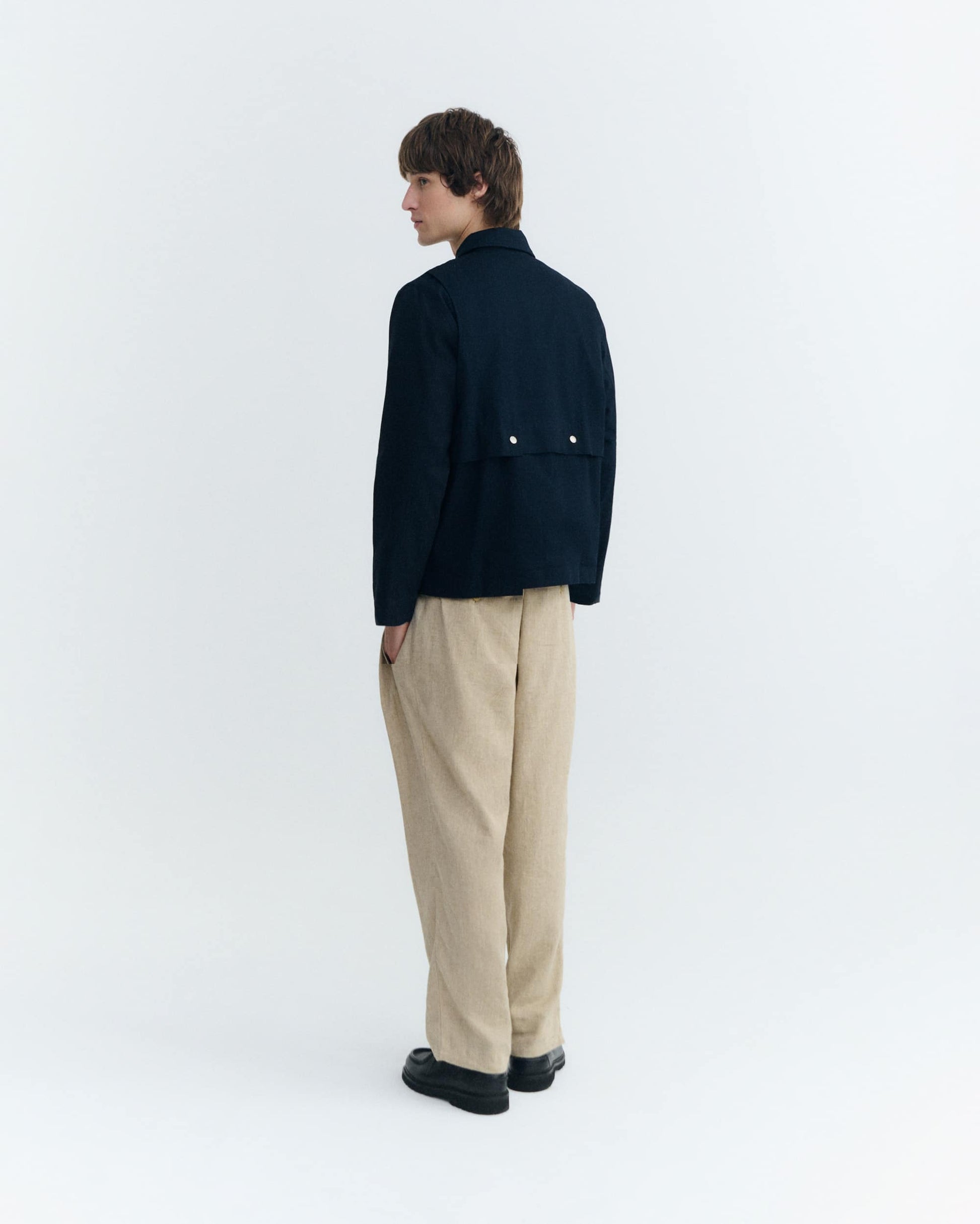 Callum Boxy Navy Jacket