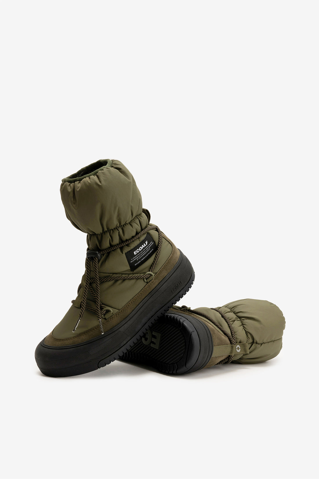 Bering Moonboot Sneaker Khaki - ECOALF