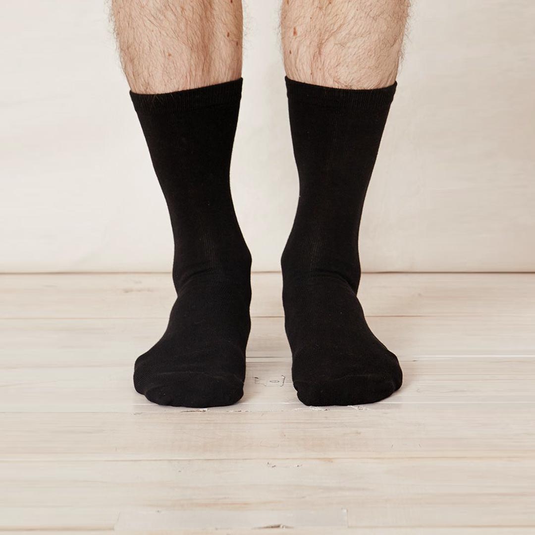 Bambustrumpor Jimmy Bamboo Socks Black - THOUGHT