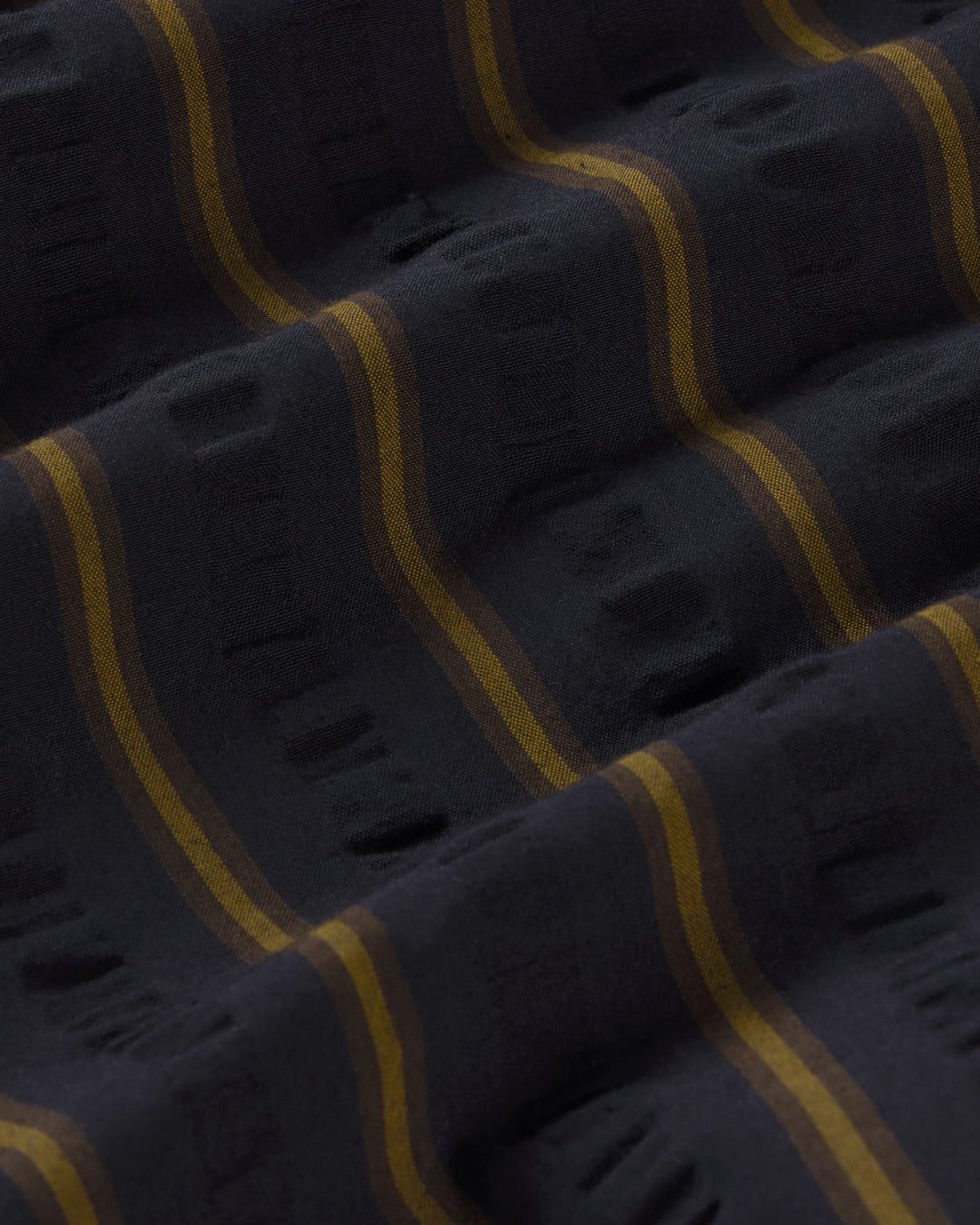 Haru Portbou Seersucker Striped Shirt