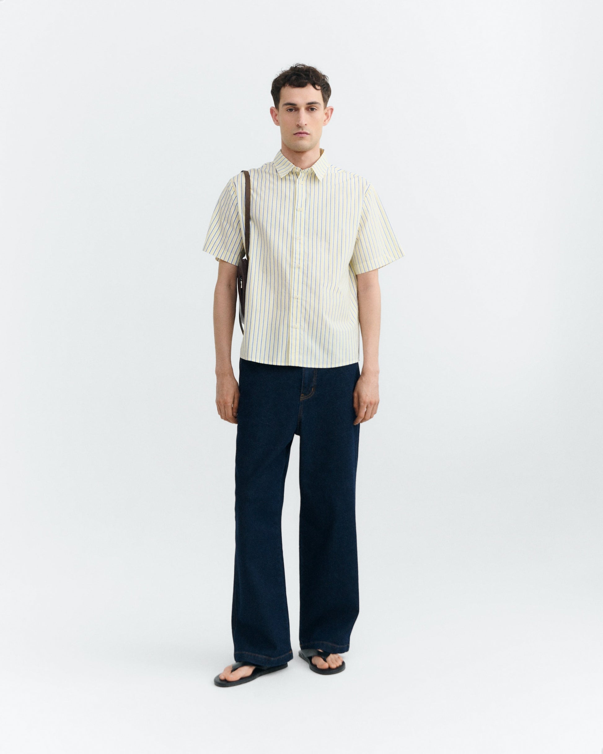 Paddy Poplin Shortsleeve Shirt Stipes