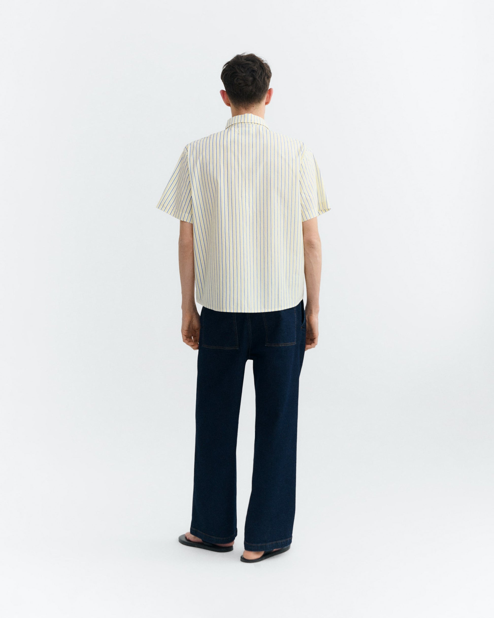 Paddy Poplin Shortsleeve Shirt Stipes