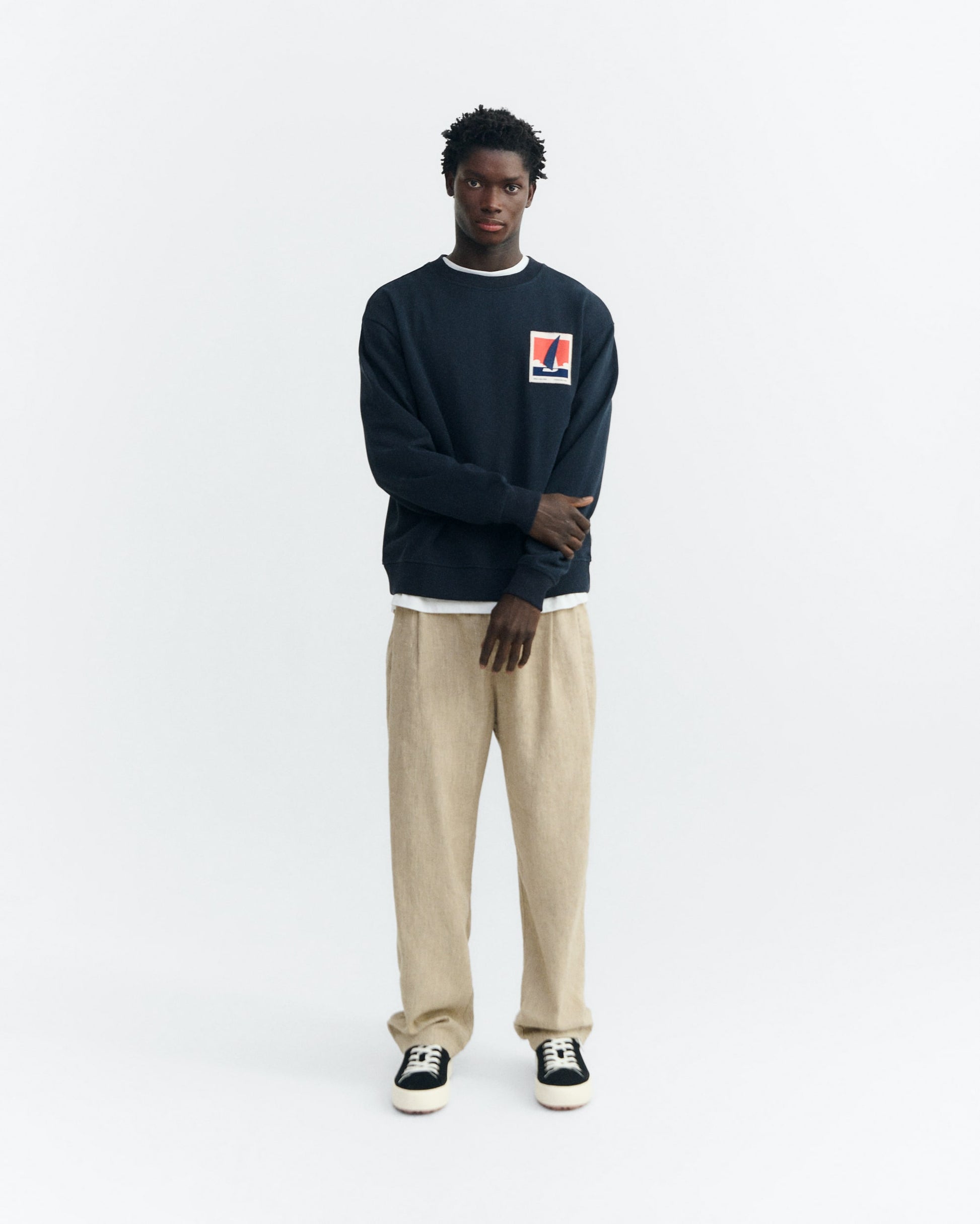 Leon Optimist Sweatshirt Navy
