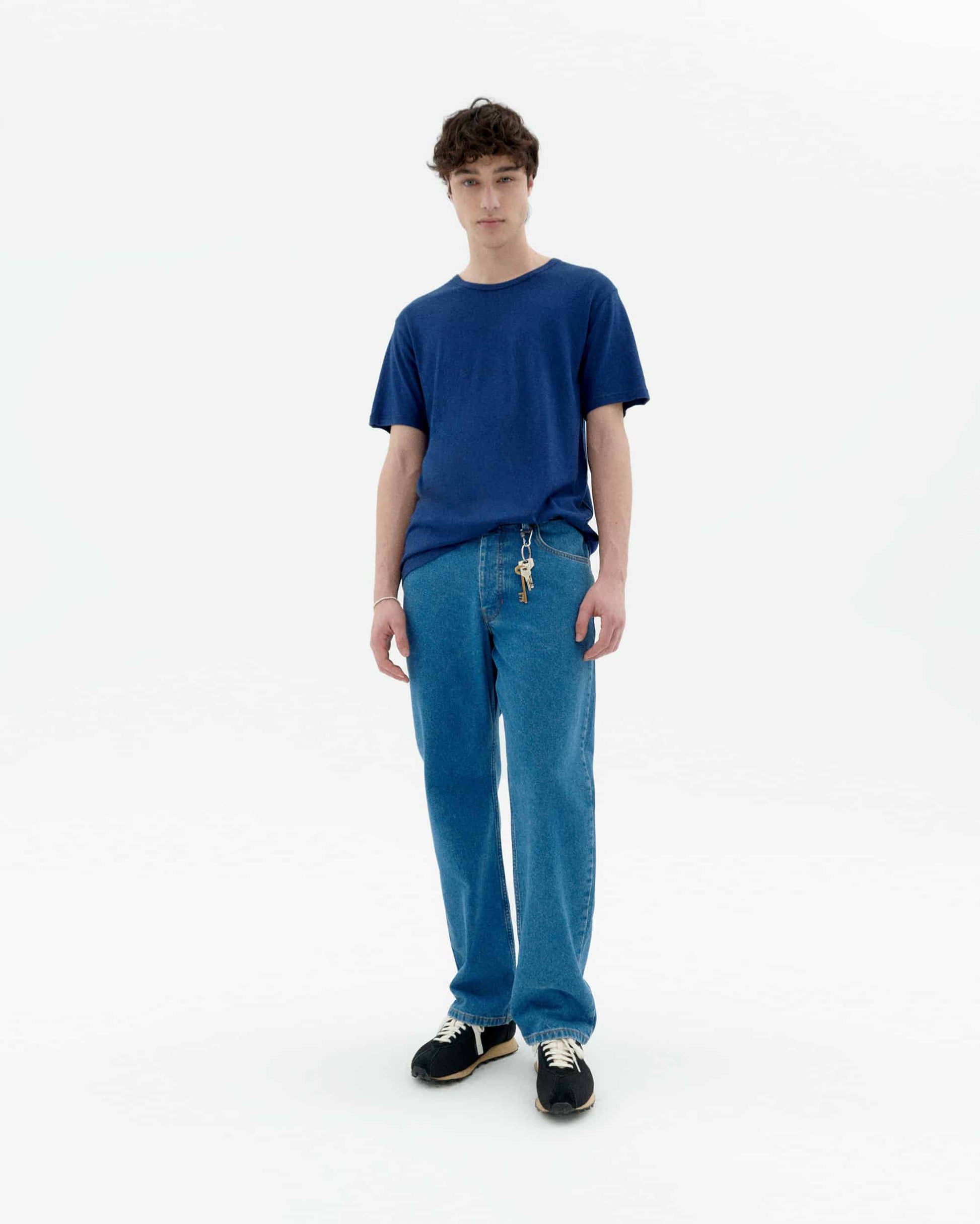Hemp T-shirt Blue