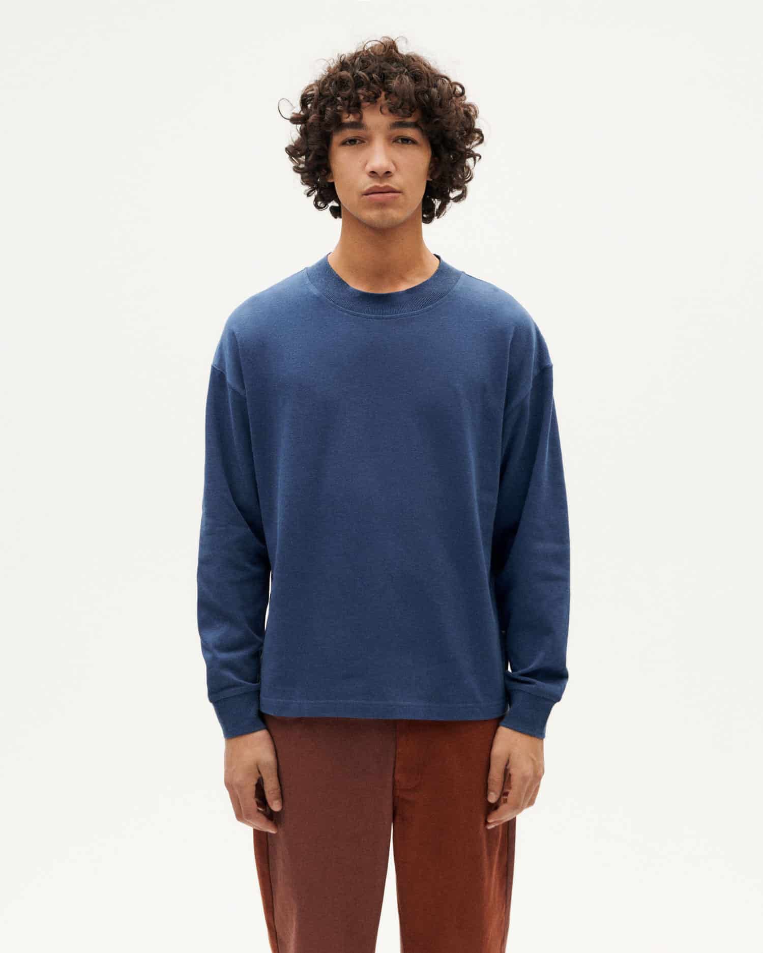 Doug Thick Hemp T-shirt Dark Heritage - THINKING MU