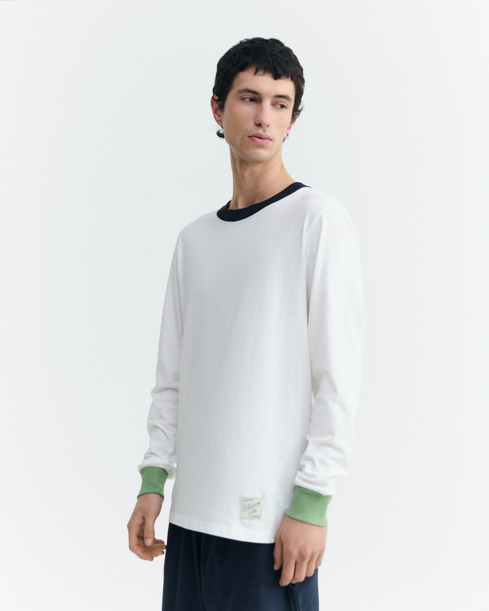 Emilio Longsleeve Black & Green