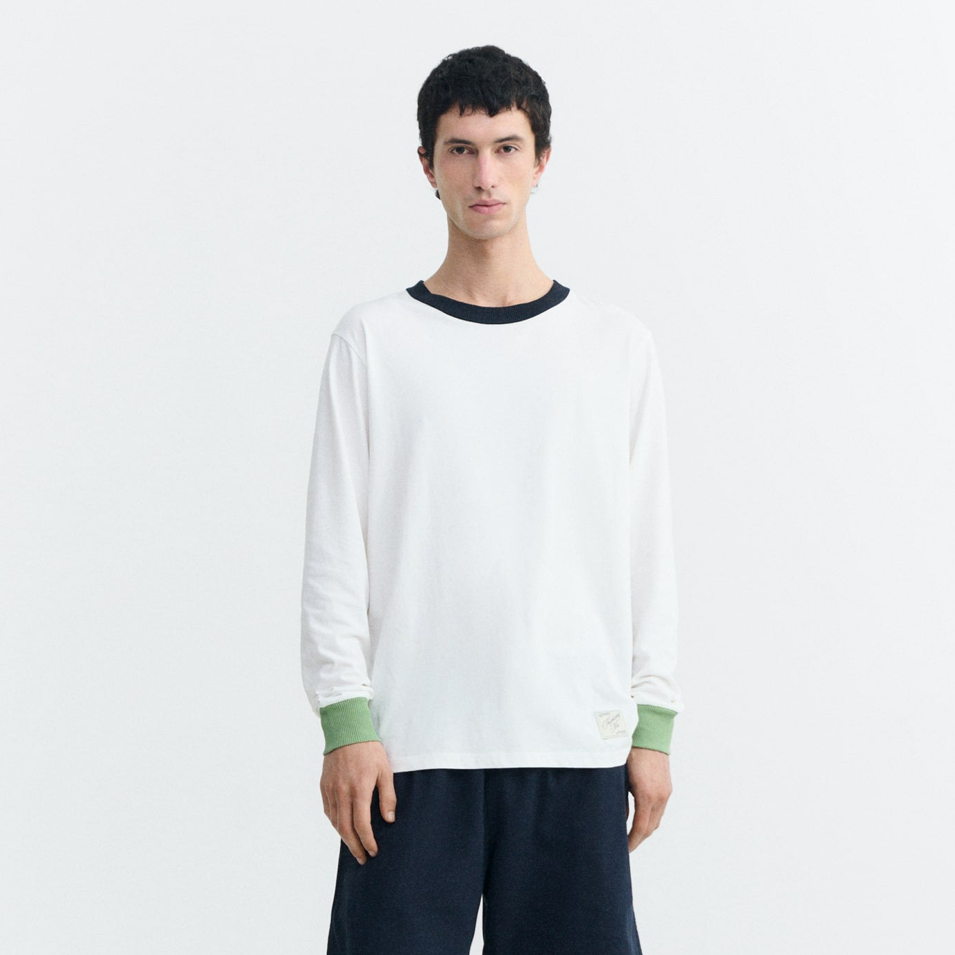 Emilio Longsleeve Black & Green