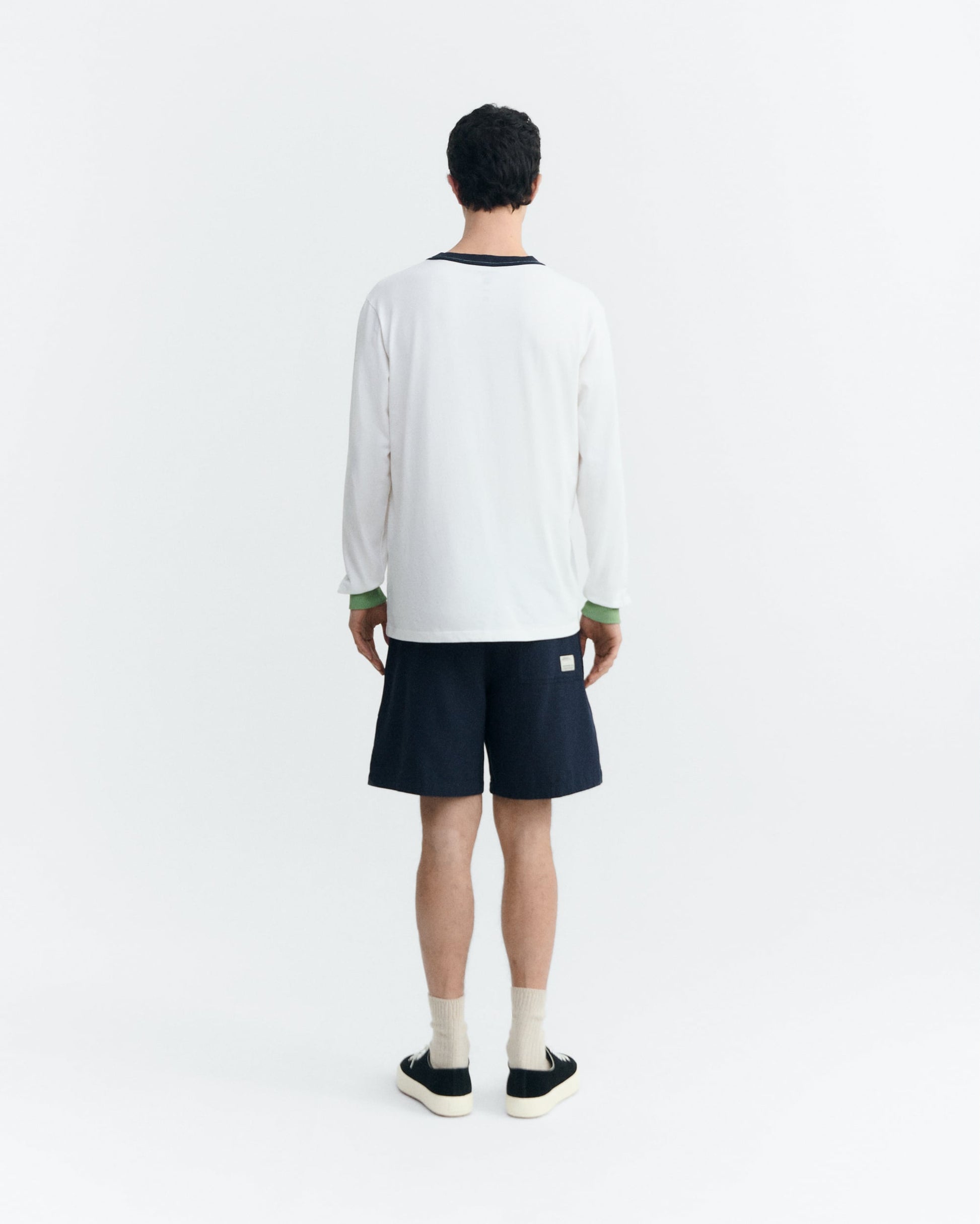 Emilio Longsleeve Black & Green