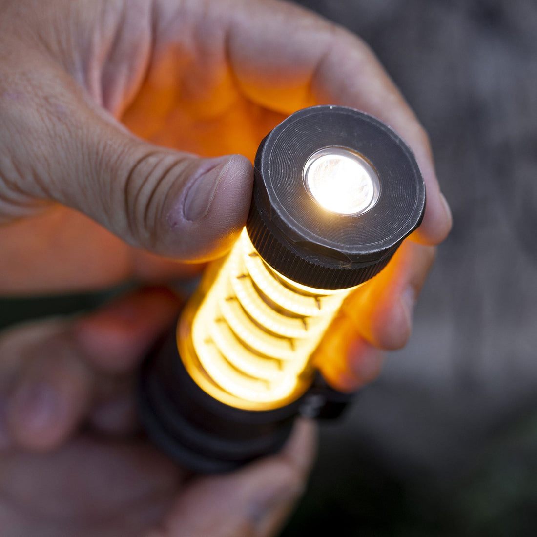 Edison Light Stick Tumbled Steel - BAREBONES
