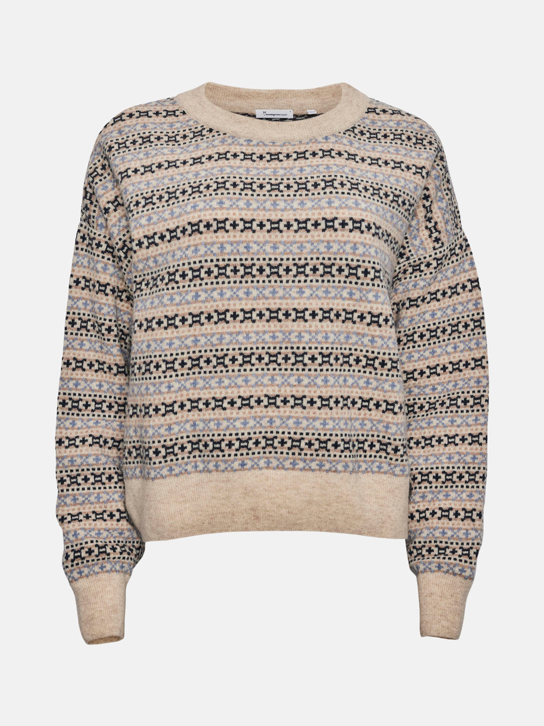 Myrthe Ekologisk Lammullströja - KNOWLEDGE COTTON APPAREL