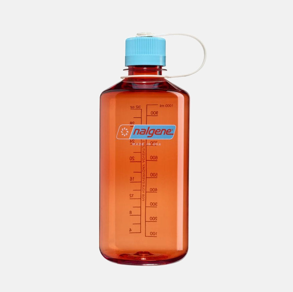 1L Narrow Mouth Sustain Water Bottle Flame Blue Atoll