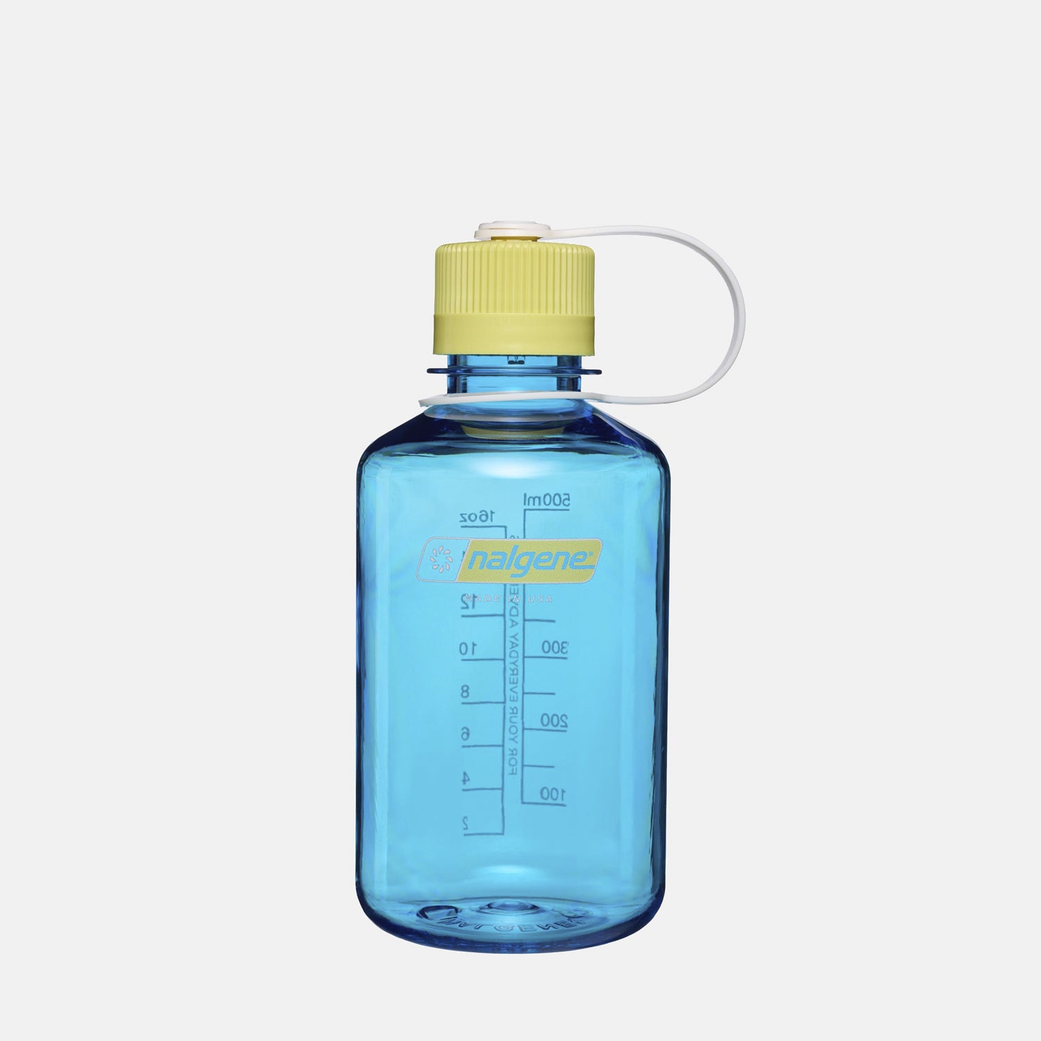 500ml Narrow Mouth Sustain Water Bottle Blue Atoll Endive