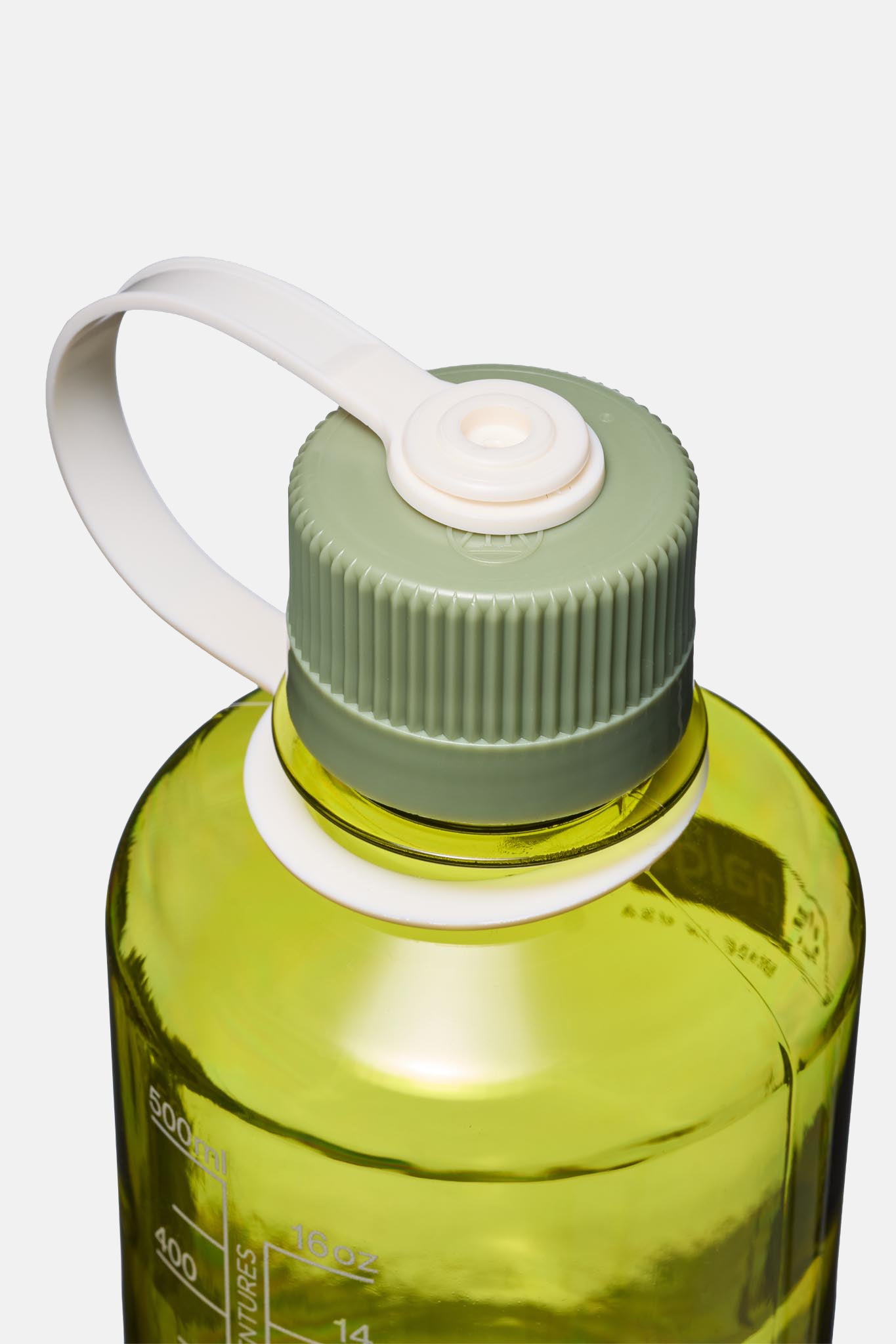 500ml Narrow Mouth Sustain Water Bottle Endive Oil Green