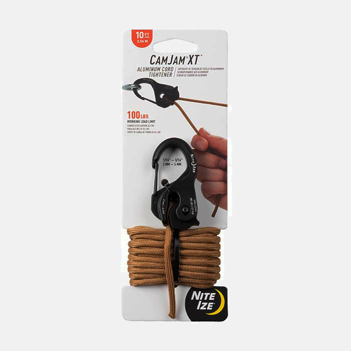 Cam Jam XT + 10ft Coyote Paracord - NITE IZE