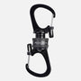 Nite Ize - SlideLock® 360° Magnetic Locking Dual Carabiner - Charcoal - MSBL-09-R7