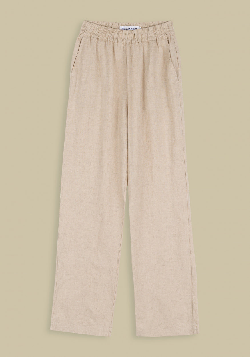 Noriko Linen Tencel Pants - KINGS OF INDIGO
