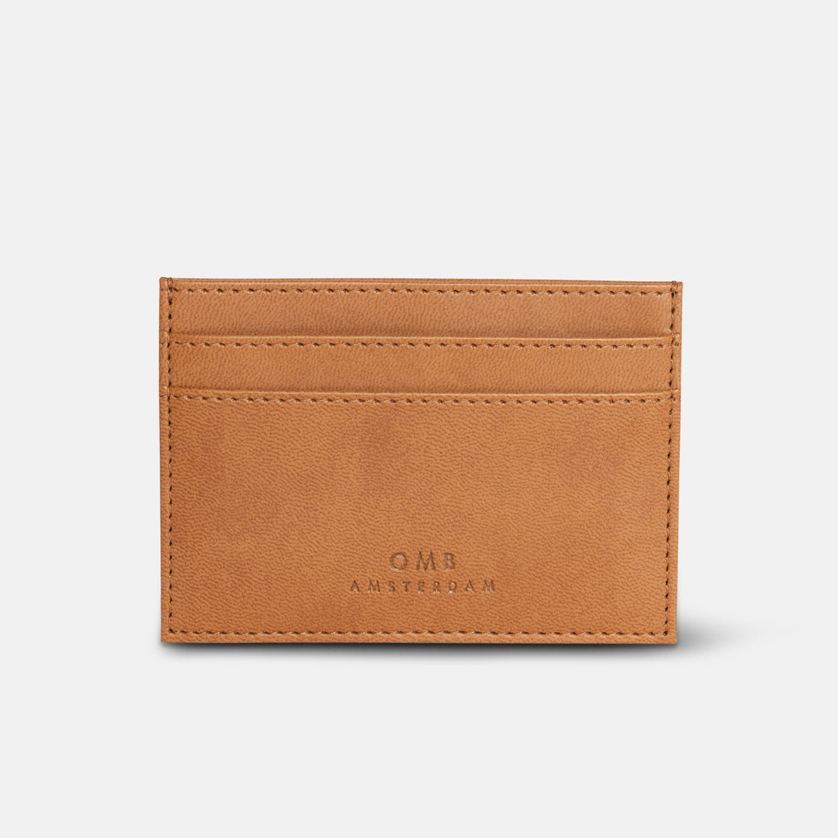 Mark’s Cardcase Vegan Apple Leather Cognac - O MY BAG