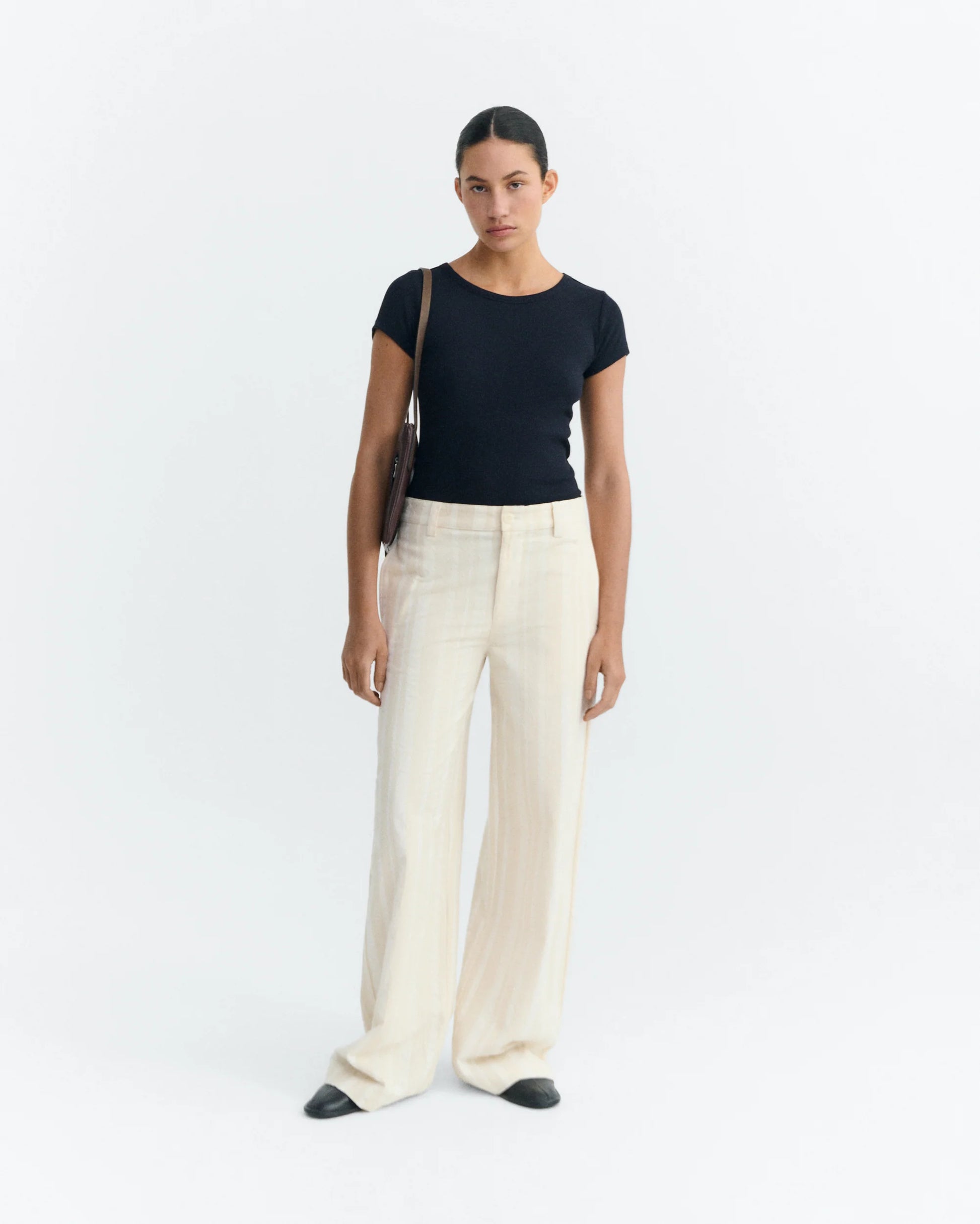 Raw Dappled Stripes Serena Pants