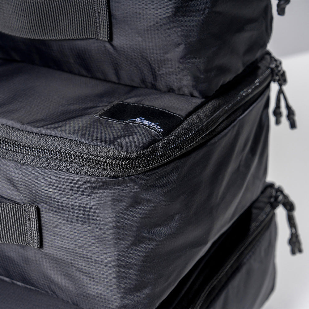 Packing Cubes Set Black 3-pack