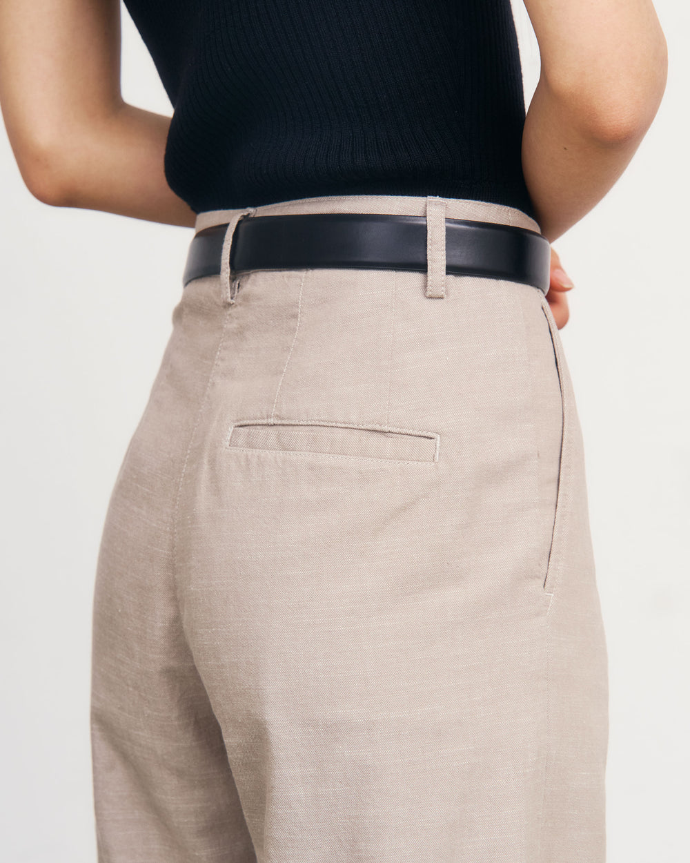 Pantalone Grey Brown Organic Cotton