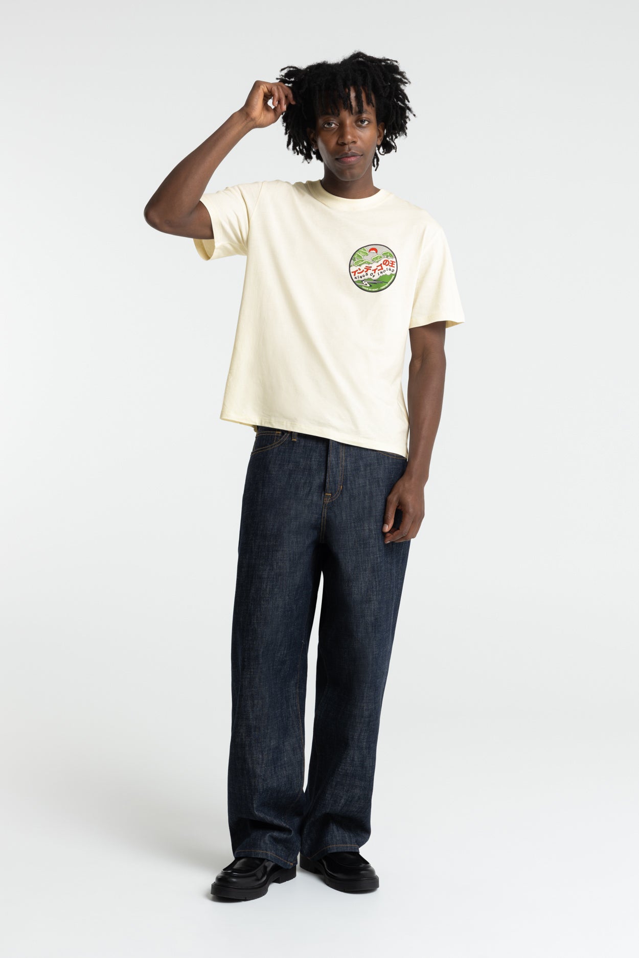 T-shirt Herr Penda Cloud Dancer