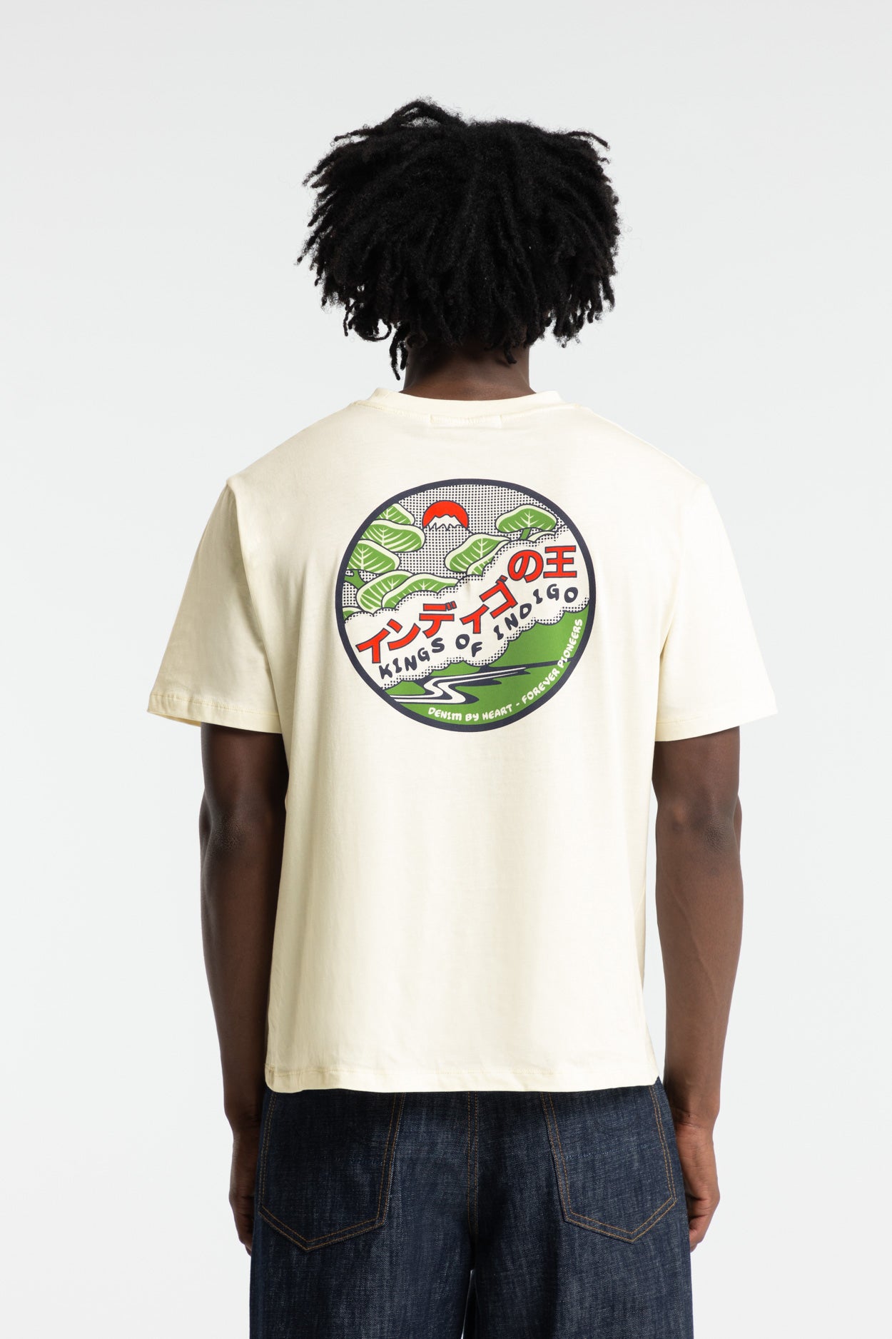 T-shirt Herr Penda Cloud Dancer