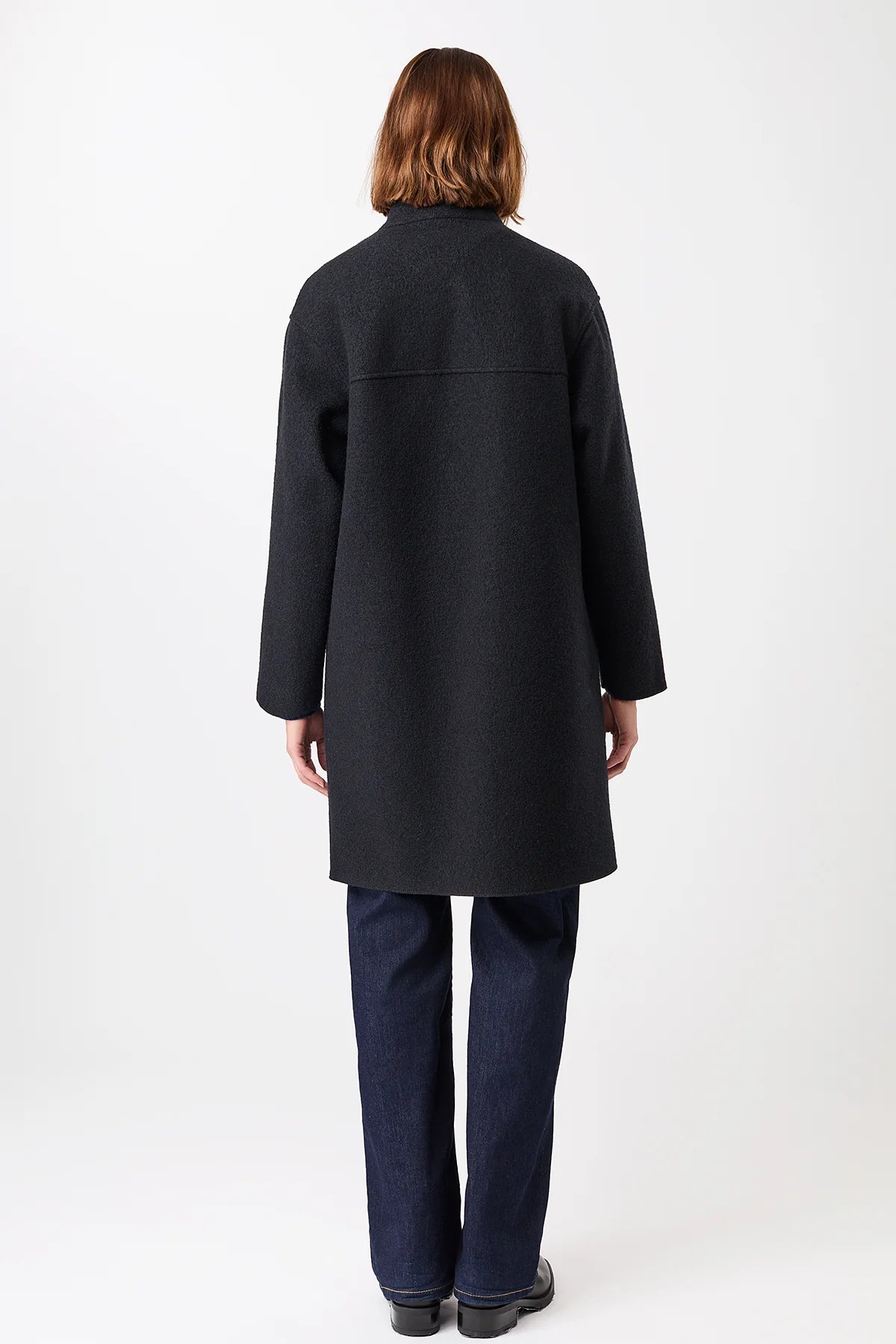 Pennfield Organic Wool Coat Carbon
