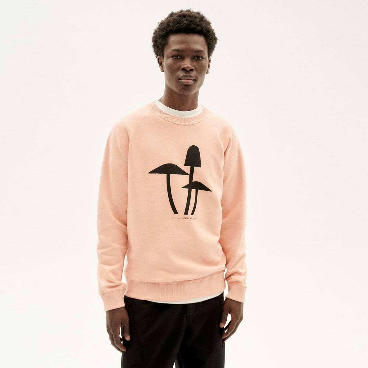 Funghi 3 Sweatshirt Pink - THINKING MU