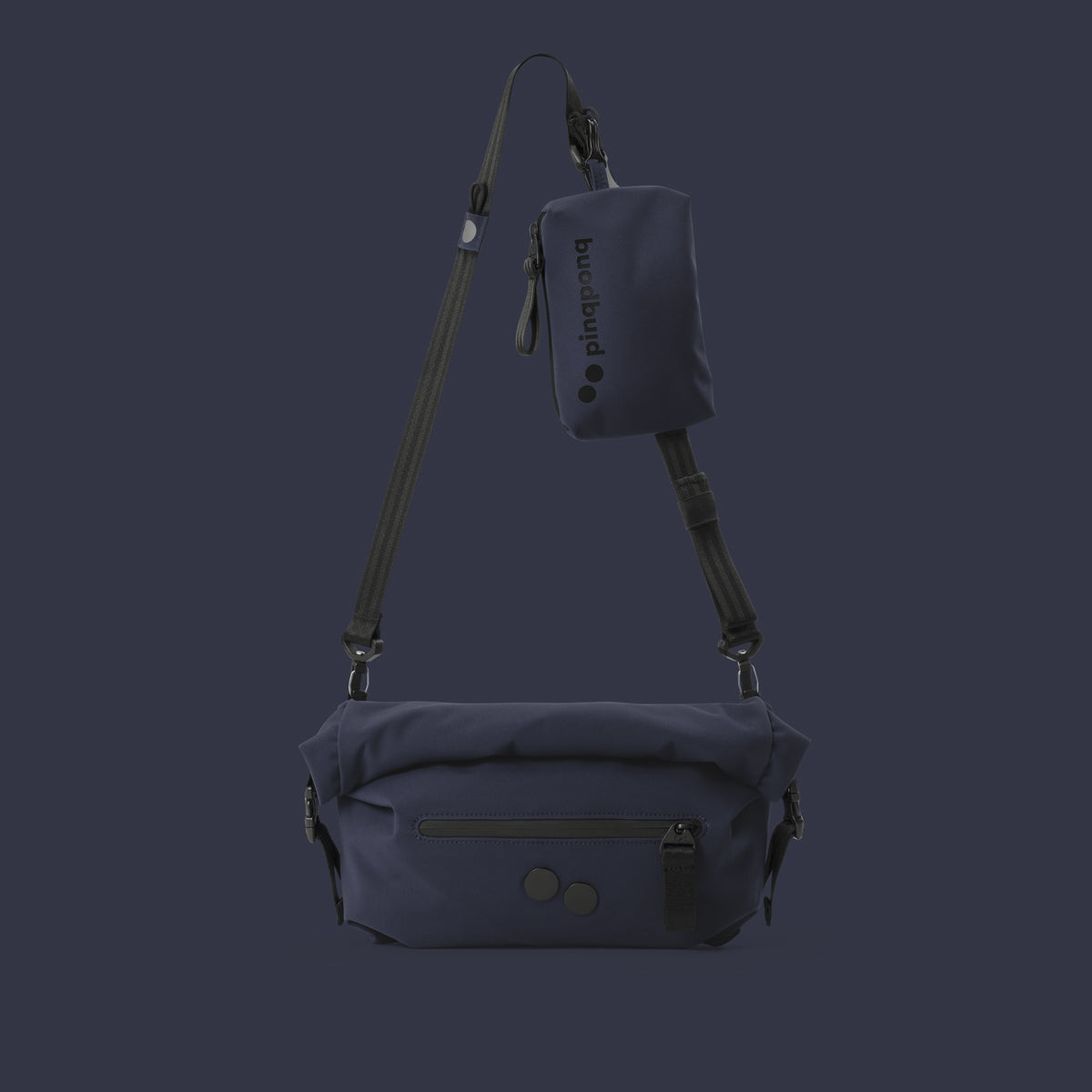 Aksel Solid Navy - PINQPONQ