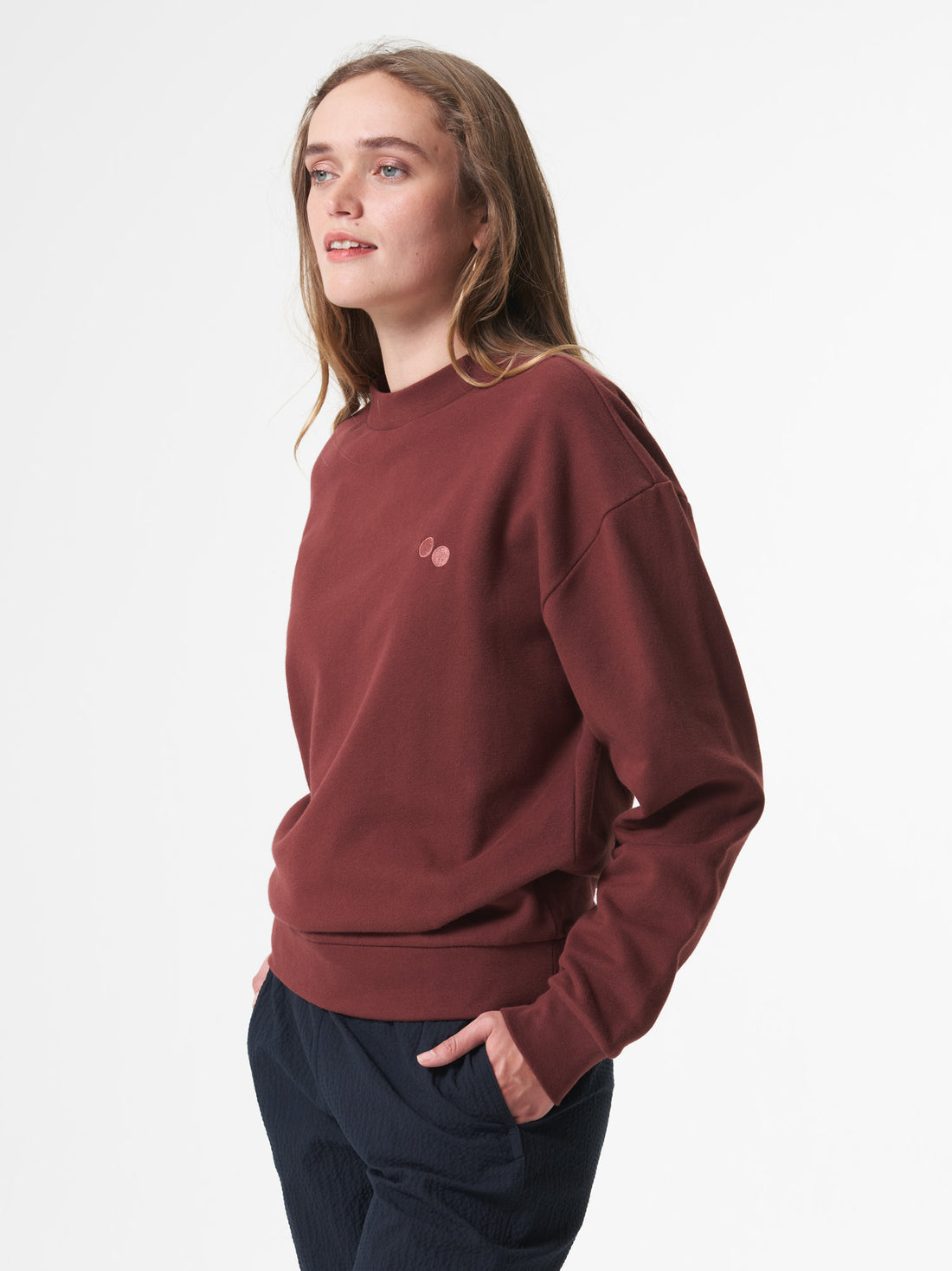 Sweatshirt Unisex Pinot Red - PINQPONQ