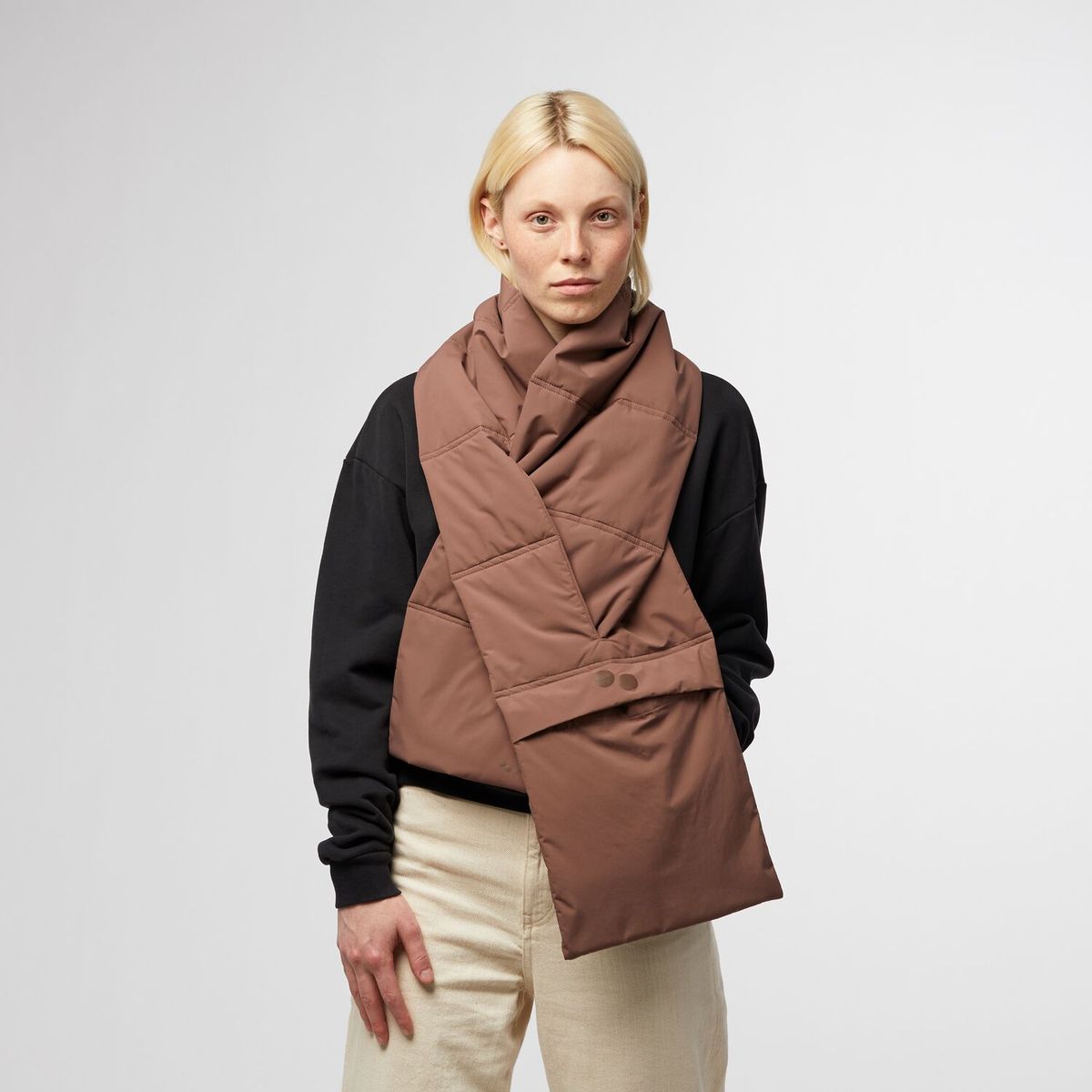 Scarf Unisex Vapour Nude - PINQPONQ