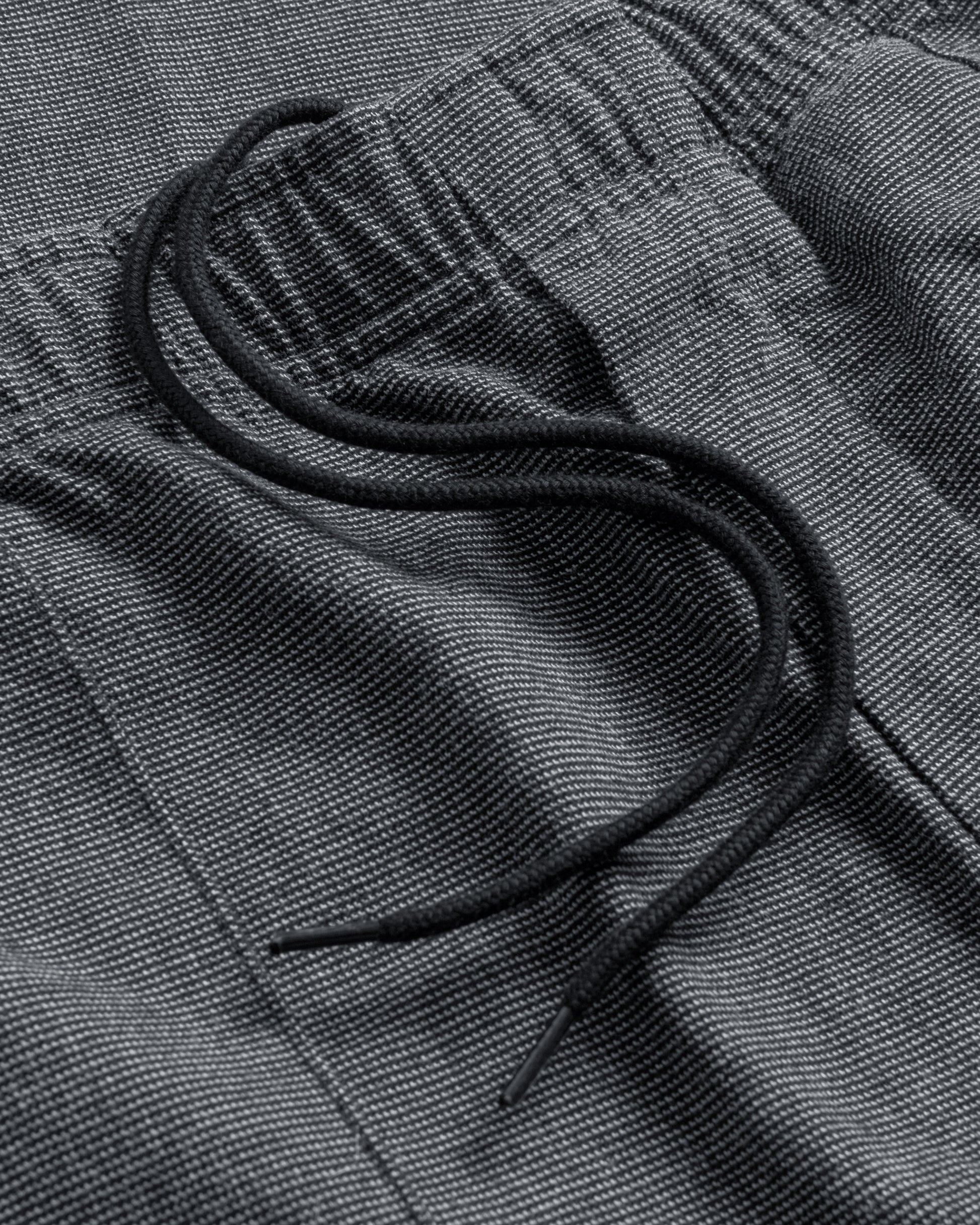 Pleated Wide Pant Spotted Black