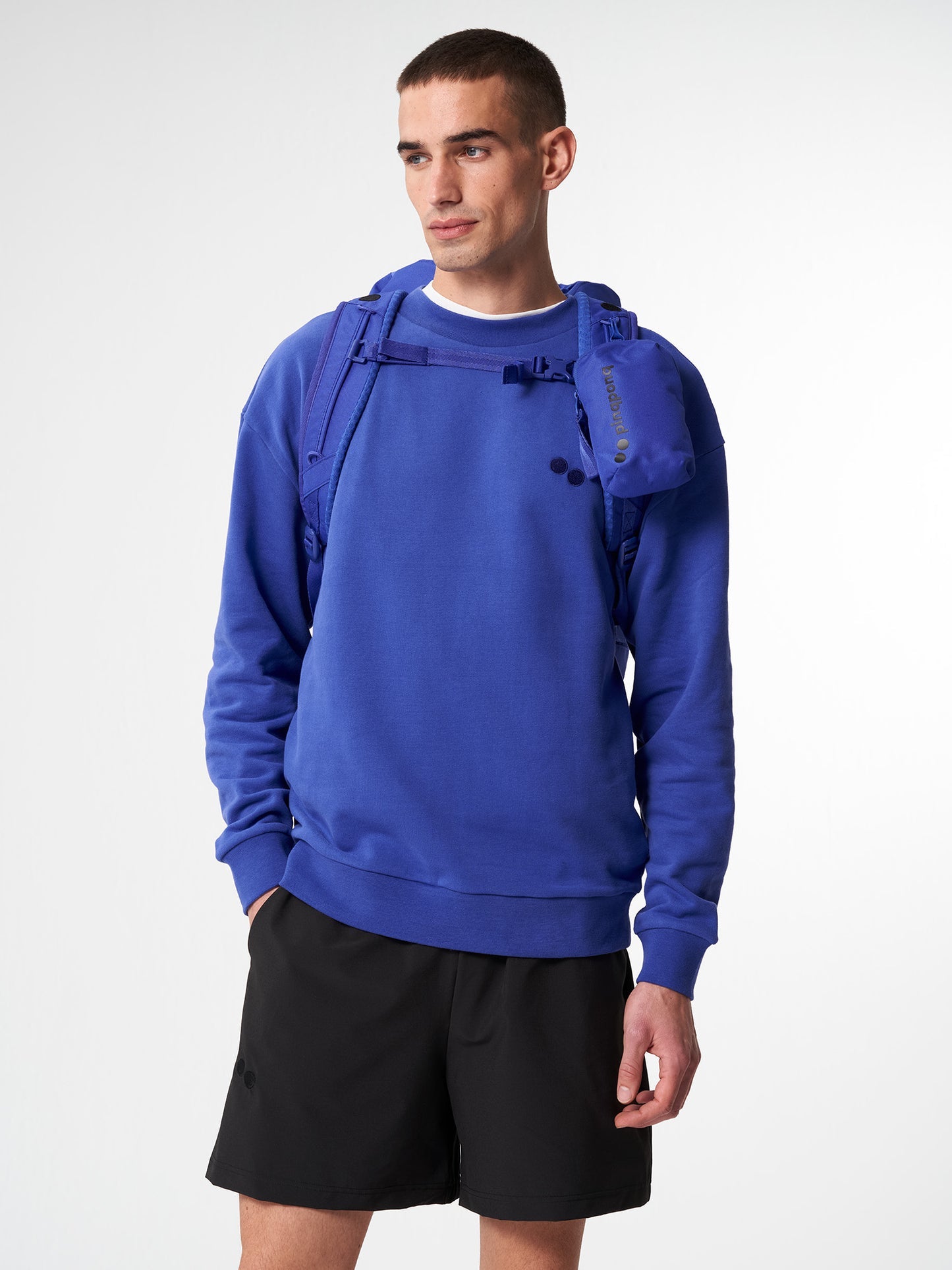 Sweatshirt Unisex Poppy Blue - PINQPONQ