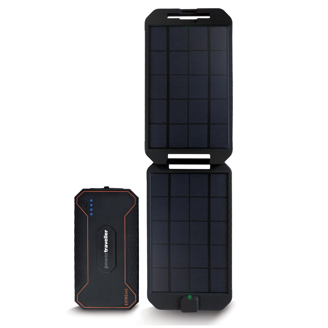 Extreme Solcellsladdare 12,000 mAh - Powertraveller