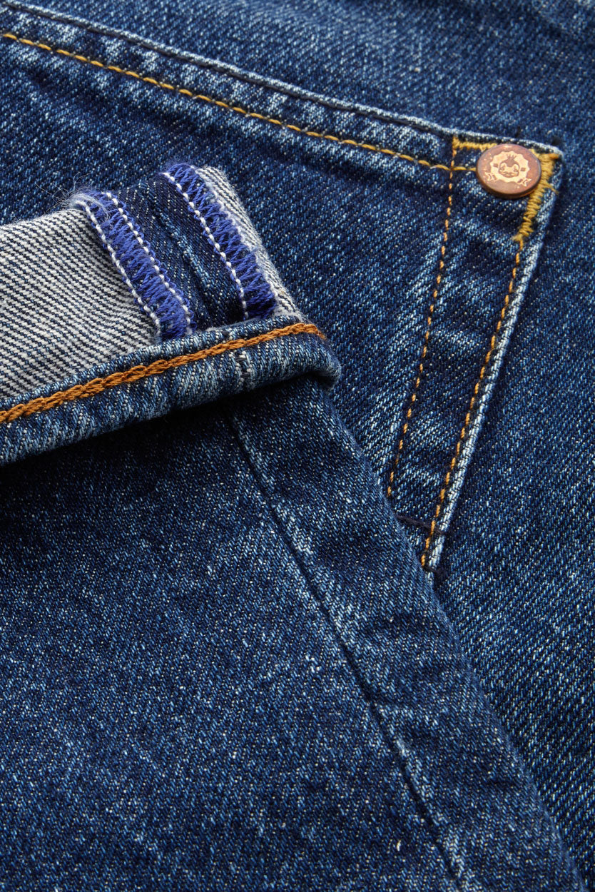 Kong Pure Indigo Worn - KINGS OF INDIGO