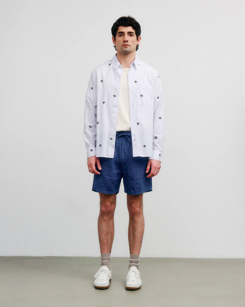 Relaxed Shorts Ocean Blue