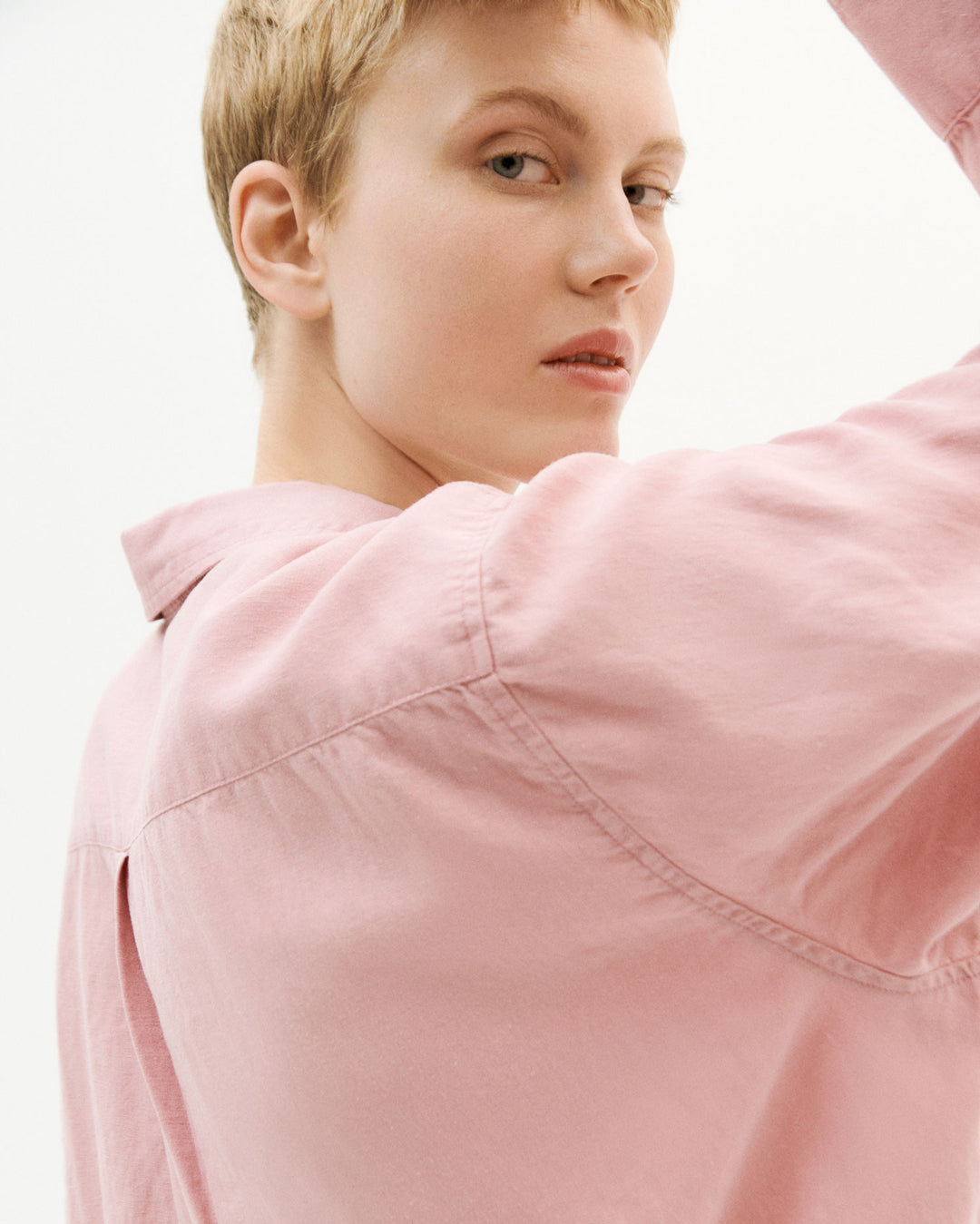 Gia Blus Hampa & Tencelmix Pink - THINKING MU