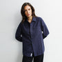 Flannel Casual Shirt Dark Blue