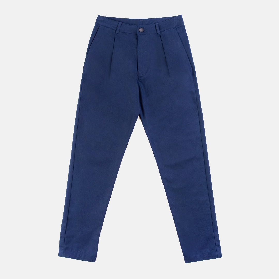 Everyday Pants Stretch Organic Cotton Navy - ROTHOLZ