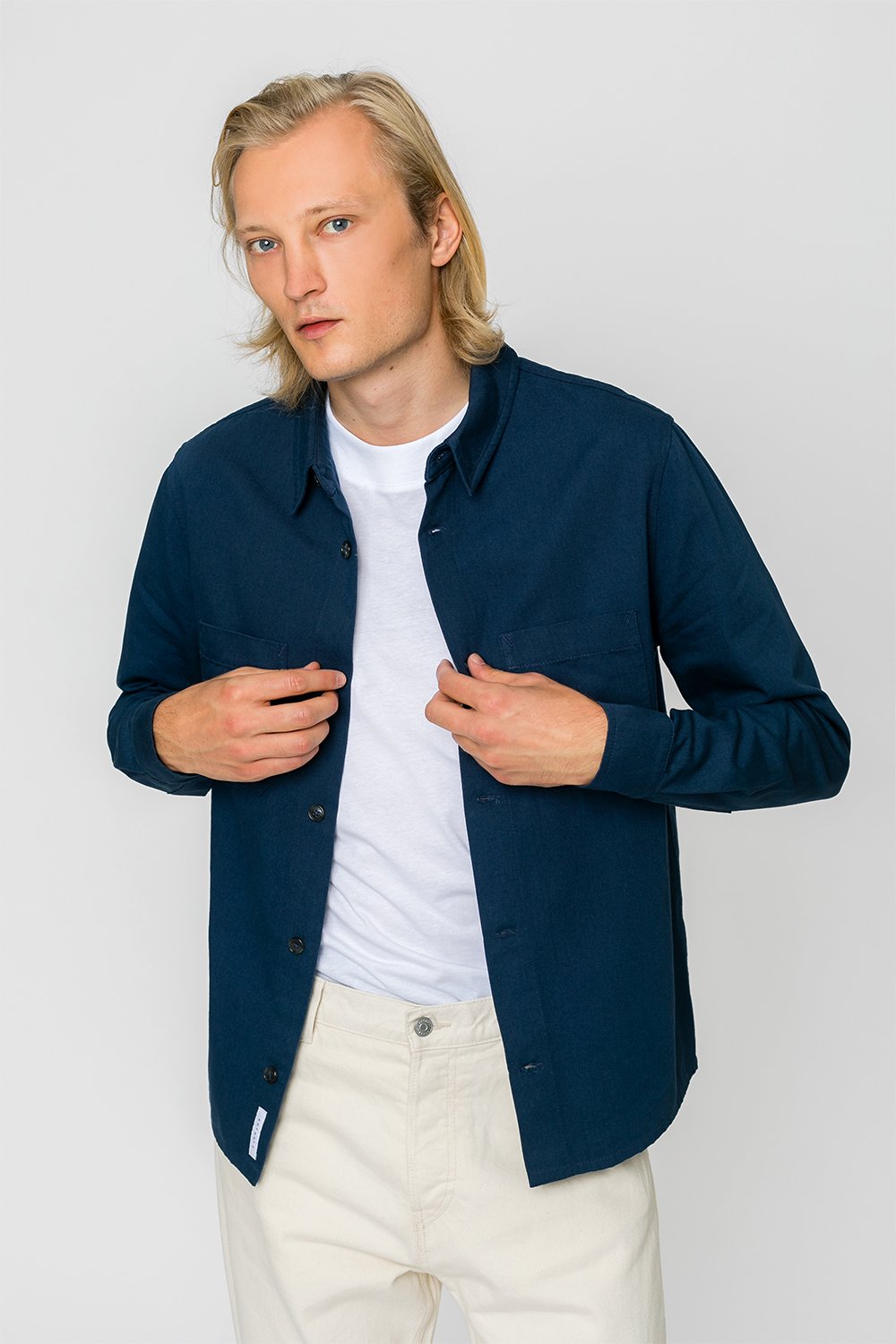 Overshirt Indigo Unisex - ROTHOLZ