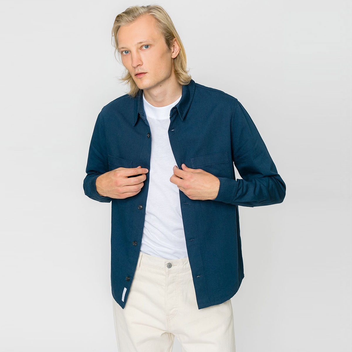 Overshirt Indigo Unisex - ROTHOLZ