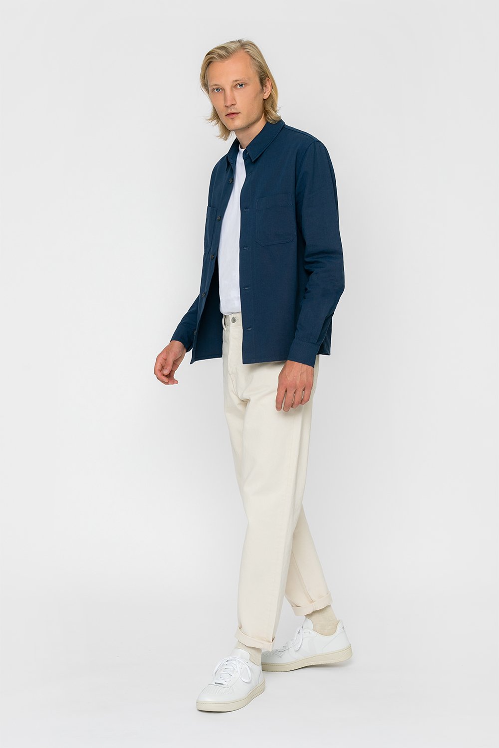 Overshirt Indigo Unisex - ROTHOLZ