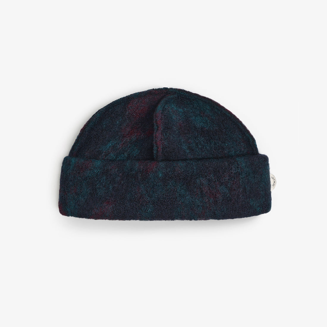 Toque Ekologisk Ullmixmössa Dark Aquarelle